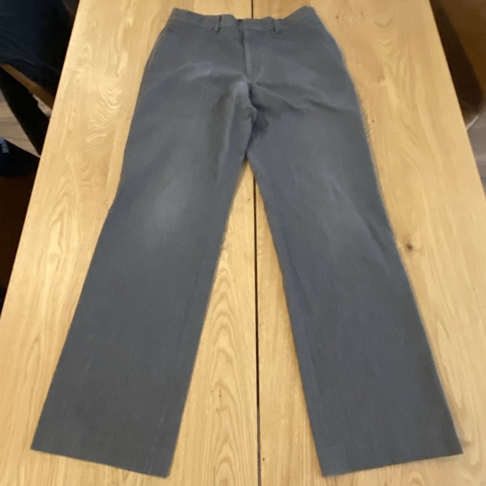 Express Trader Straight Dress Pants Gray 32 Career‎ Business Casual